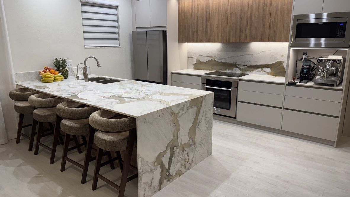 Contemporary Kitchen Remodel by All Stones Miami FL — Project 3 project photo